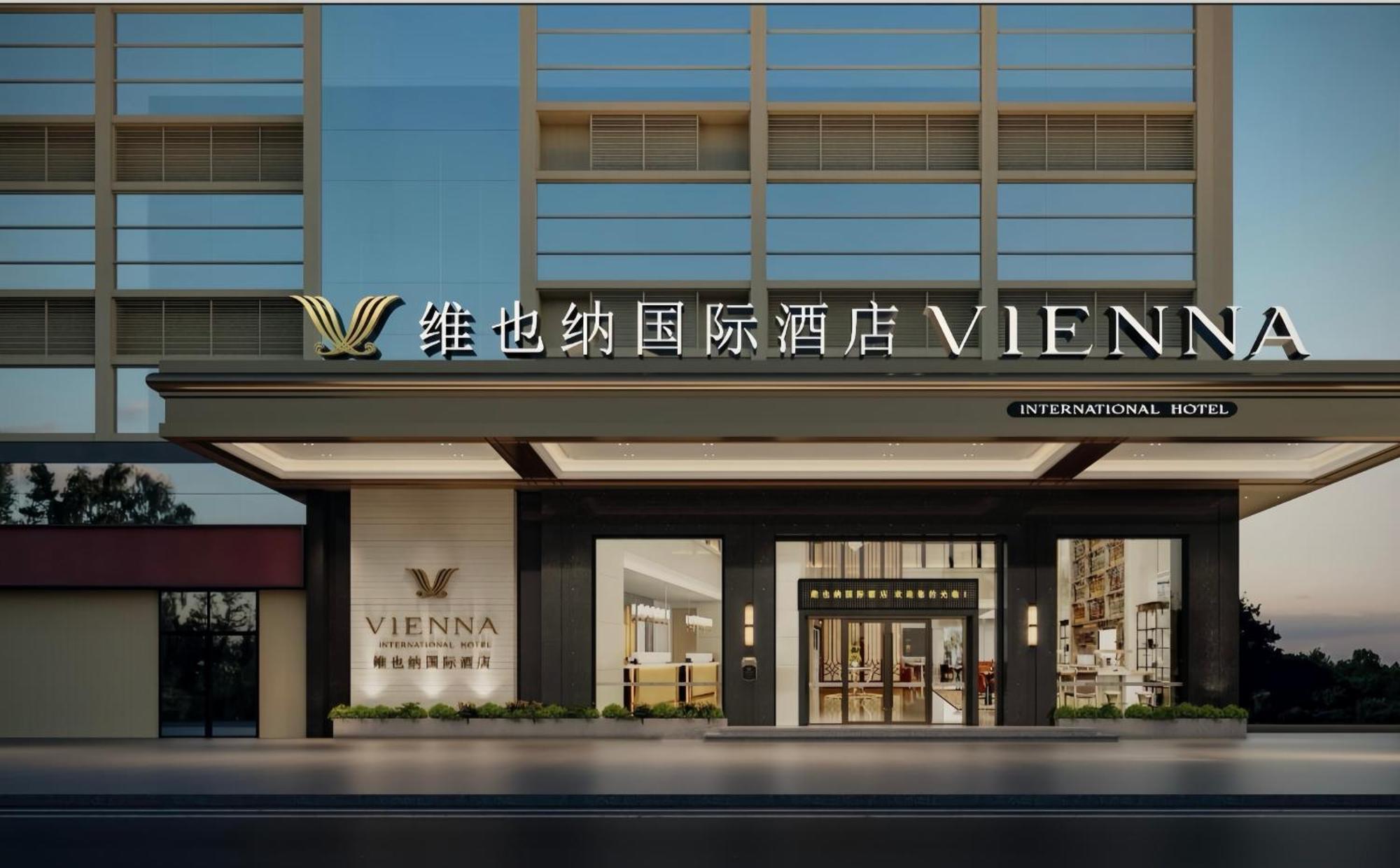 Vienna International Hotel Shenzhen Shuibei Exteriör bild